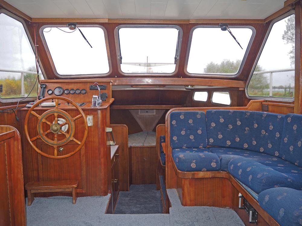 Steuerhaus, Innenausstattung